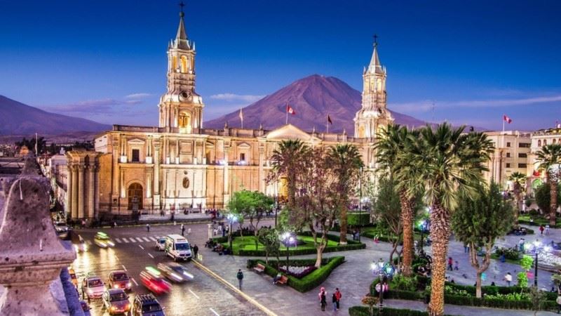 Arequipa, The White City On Peru