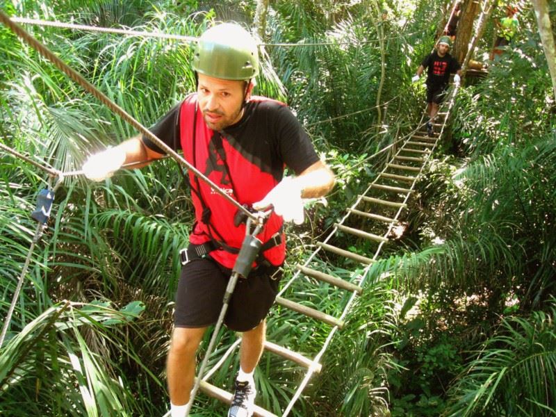 Arvorismo For Lovers Of Adrenaline In Bonito, Brazil