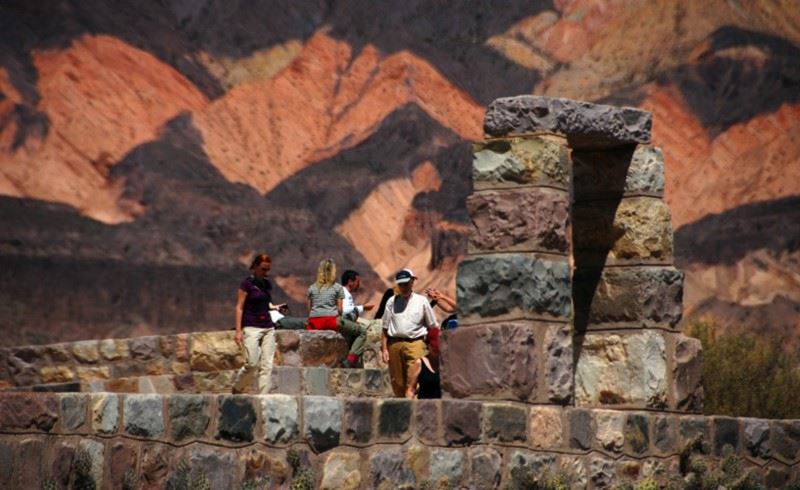 Pucará De Tilcara, Ruínas De Pedra De Uma Tribo De Guerreiros, Argentina