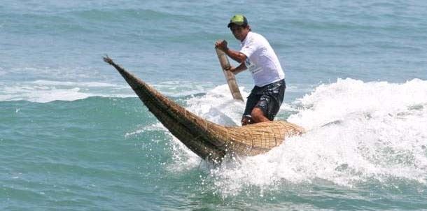 Surfing In Peru