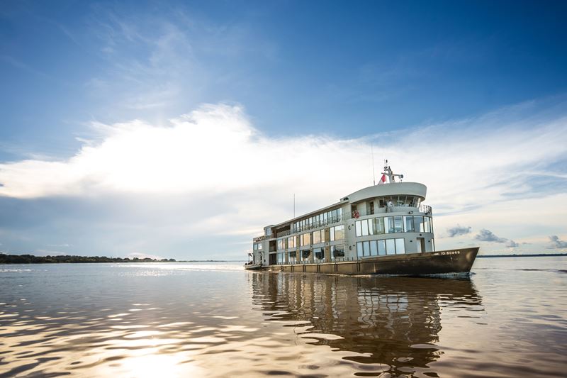 Amazonas-Expedition Auf Einer Luxuskreuzfahrt