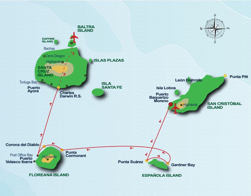 Galapagos-Inseln In 4 Tagen