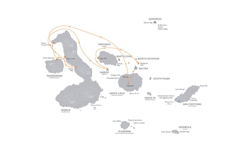 Westliche Galapagosinseln