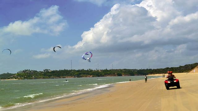 Balade En Quad À Barra Do Cunhaú