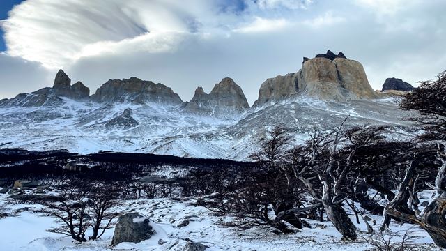 Guided Adventure Gray Glacier And French Valley Winter
