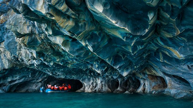 Marble Chapels And General Carrera Lake