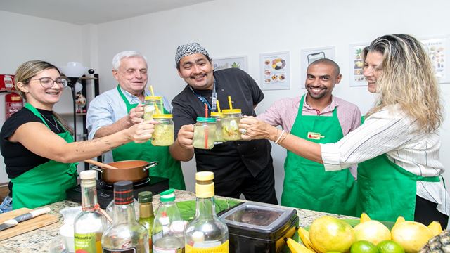 Typical Brazilian Drinks Class With Sunset On Ipanema Beach