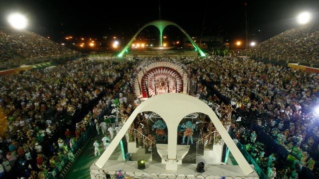 Carnival Parade In Rio De Janeiro