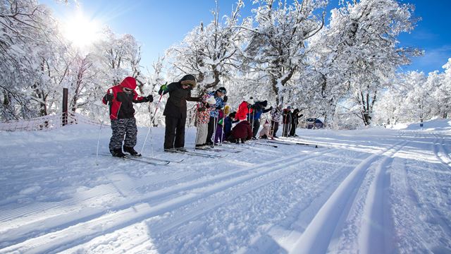 Journée De Ski Nordique Au Cerro Otto