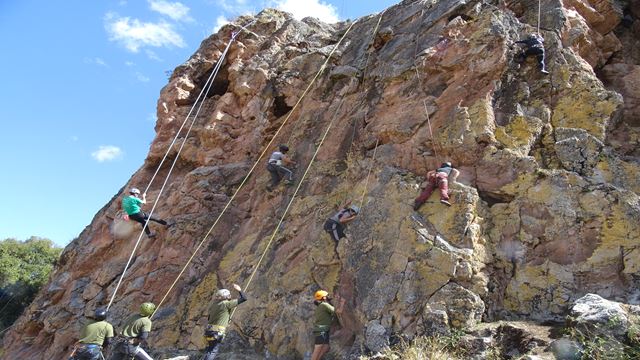 Escalada En Roca Balcon Del Diablo