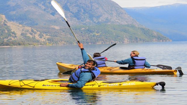 Kayak Experience In Lake Lacar And Pichi Machonico