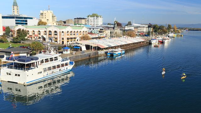 Rota De Navegação Rio De Los Galleones Tesouro Colonial De Valdivia