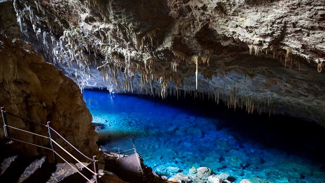 Blue Lake Grotto