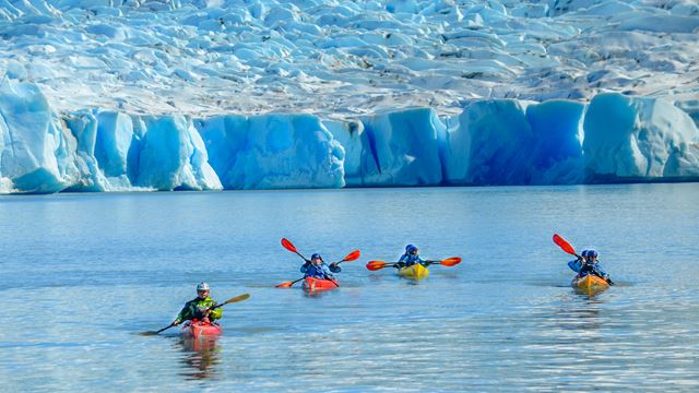 Ice Kayak Glaciar Grey