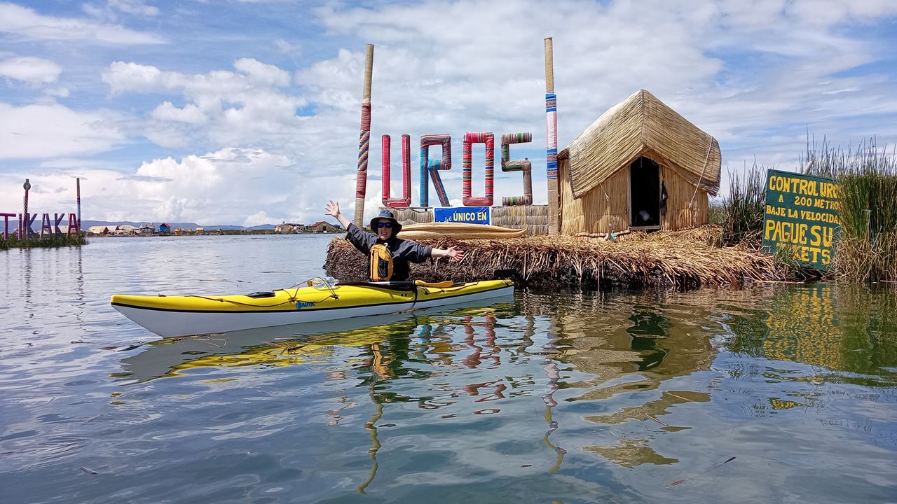 Kajakausflug Auf Dem Titicaca-See