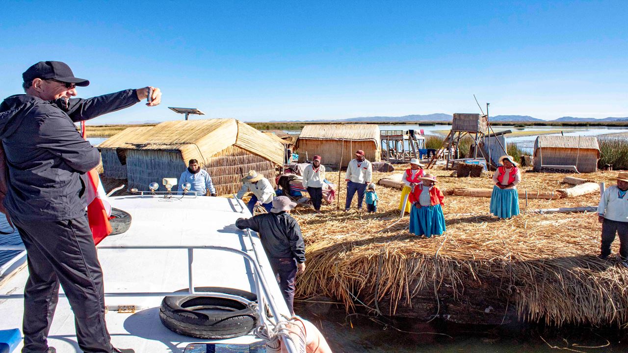 Machu Picchu Et Le Lac Titicaca