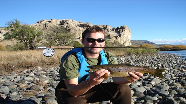 Medio Día De Pesca Fly Fishing O Spinning En El Río Limay