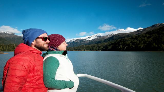 Schifffahrt Nach Puerto Blest Und Zum Wasserfall Los Cantaros