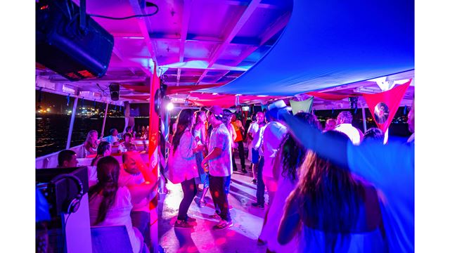 White Night On Catamaran