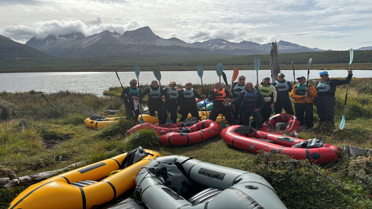 Packrafting In The Olivia River