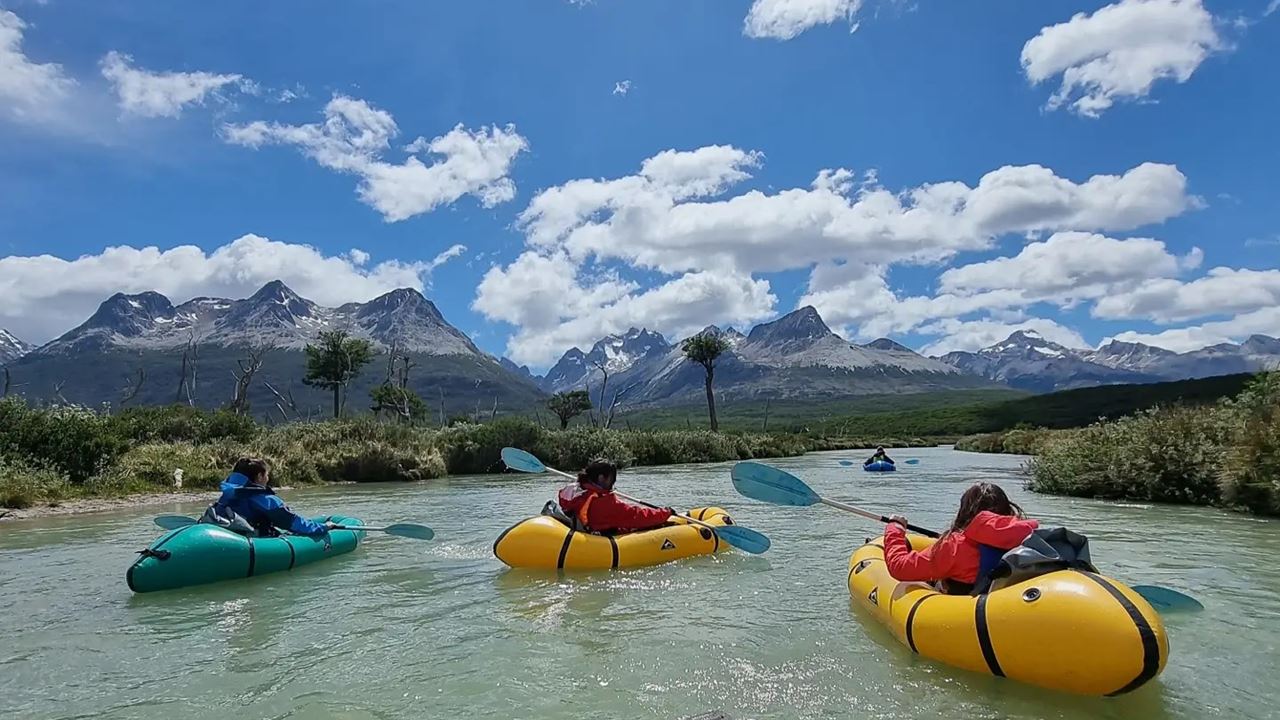 Packrafting No Rio Olivia