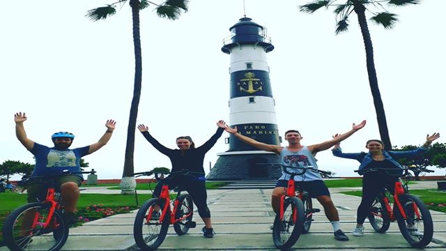 Passeio De Bicicleta Em Miraflores E Barranco