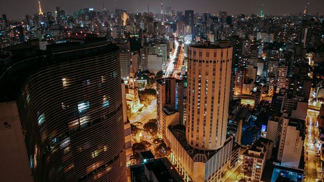 São Paulo La Nuit Avec Dîner