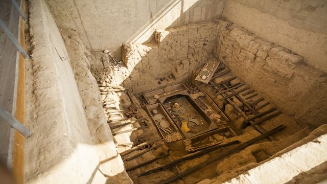 Túmulo Do Rei De Sipan E Museu De Sitio Huaca Rajada