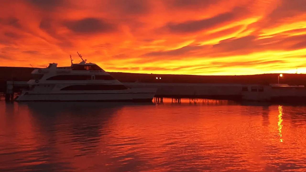 Todas As Geleiras Ao Pôr Do Sol