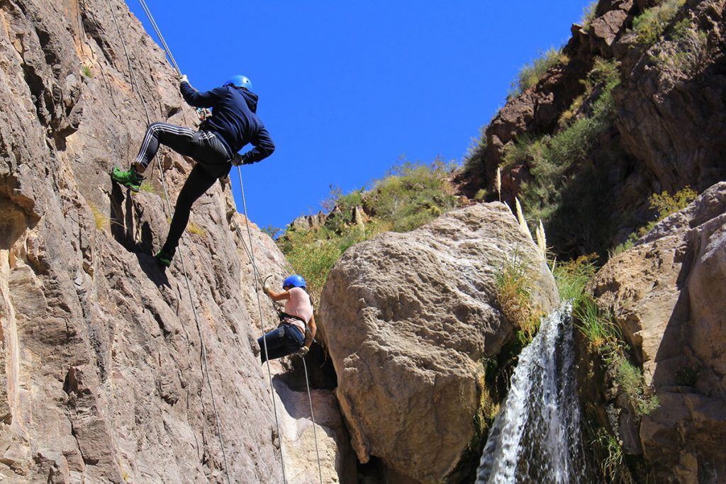 Trekking And Rappel In Potrerillos