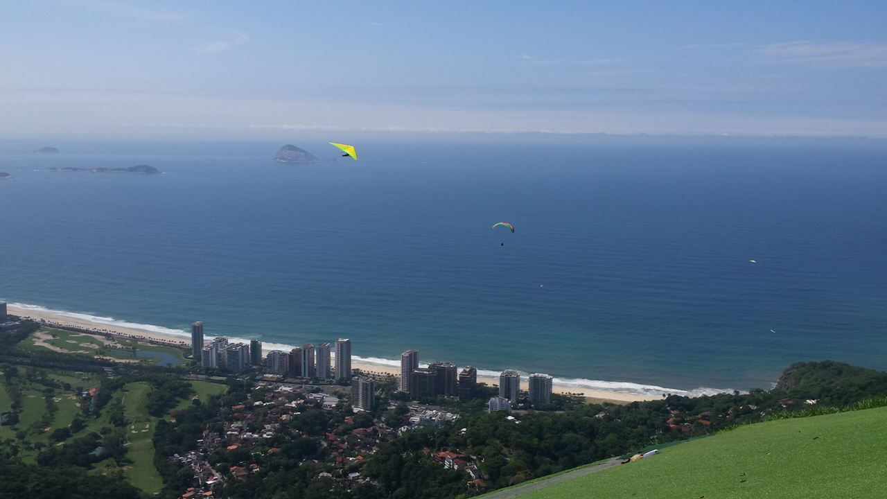 Hang Gliding Flight In Rio De Janeiro