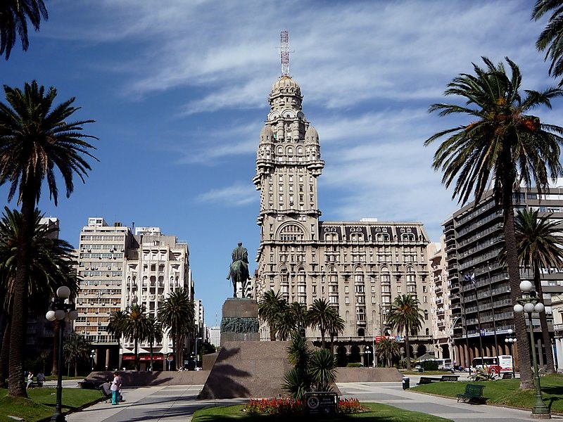 Plaza Independencia Is A Beautiful And Important Square In The Center 